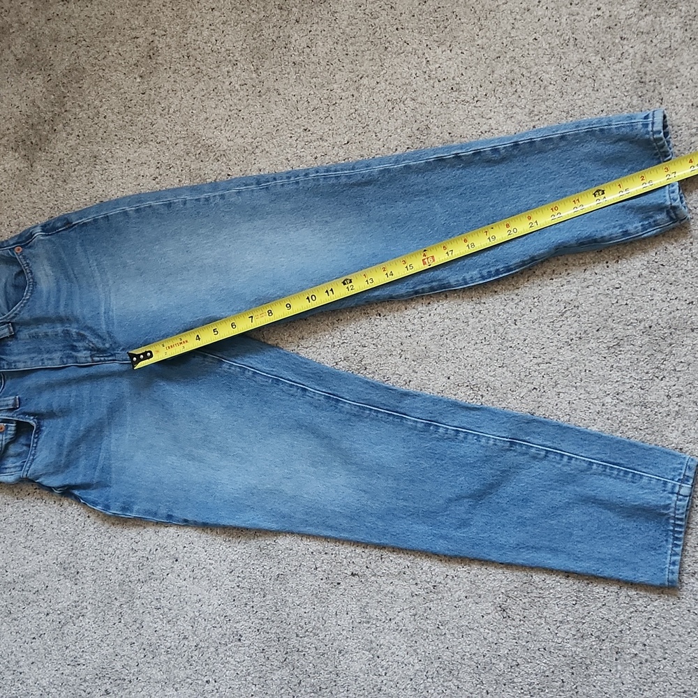 Madewell The Highest-Rise Momjean in Glencoe Wash Size 25 - Picture 14 of 14